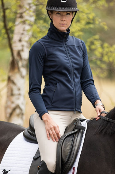 Buy Stierna Navy Nova Ladies Hybrid Jacket - Online for Equine