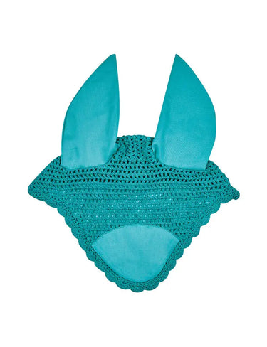 Buy the WeatherBeeta Turquoise Prime Ear Bonnet | Online For Equine 