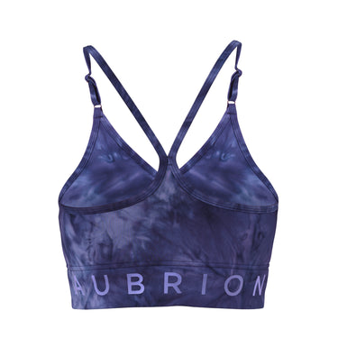 Buy the Shires Aubrion Invigorate Ladies Navy Tie Dye Sports Bra | Online for Equine