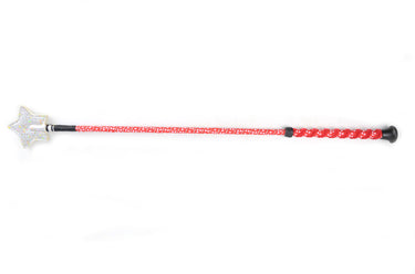 Hy Equestrian Spiral Star Riding Whip
