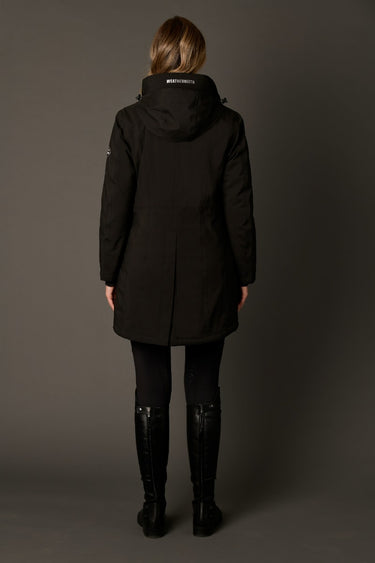 Buy the WeatherBeeta Black Kyla Waterproof Jacket | Online for Equine
