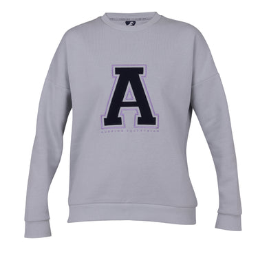 Buy the Shires Aubrion Serene Ladies Grey Sweatshirt | Online for Equine