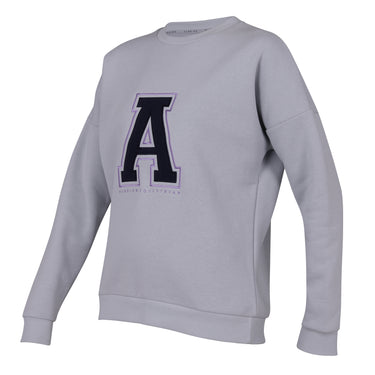 Buy the Shires Aubrion Serene Ladies Grey Sweatshirt | Online for Equine
