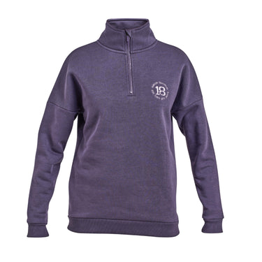 Buy Shires Aubrion Serene Ladies Purple 1/2 Zip Sweatshirt | Online for Equine