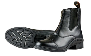 Dublin Black Adults Altitude Zip Paddock Boots