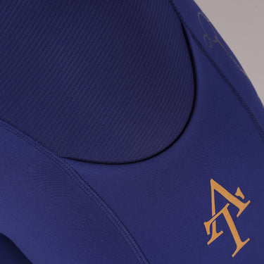 Buy the Shires Aubrion Navy Team Riding Tights | Online for Equine