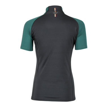 Buy the Shires Aubrion Young Rider Black Team Short Sleeve Base Layer | Online for Equine