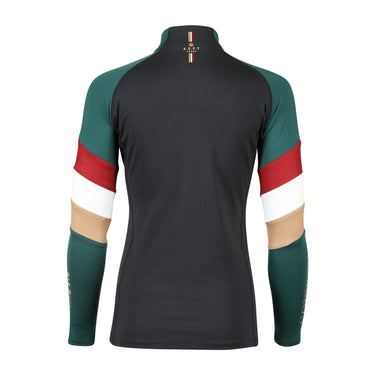 Buy the Shires Aubrion Young Rider Black Team Long Sleeve Base Layer | Online for Equine
