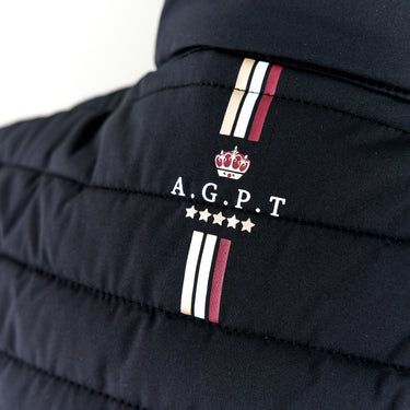 Buy the Shires Aubrion Young Rider Black Team Gilet | Online for Equine