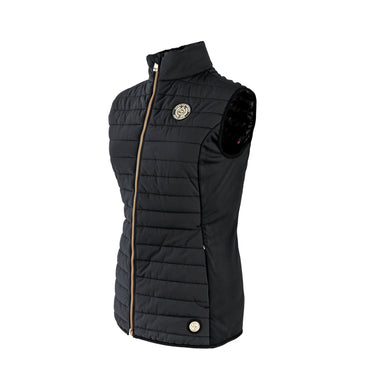 Buy the Shires Aubrion Young Rider Black Team Gilet | Online for Equine