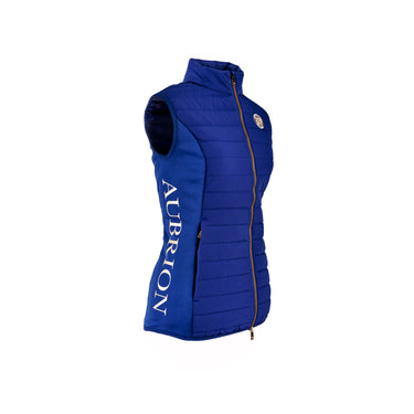 Buy the Shires Aubrion Young Rider Navy Team Gilet | Online for Equine