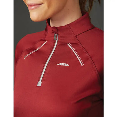 Buy Weatherbeeta Maroon Victoria Premium Short Sleeve Top| Online for Equine