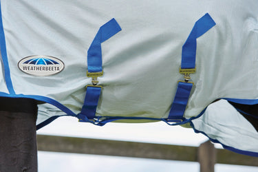 Buy the WeatherBeeta ComFiTec 600D/Mesh II Waterproof Combo Neck Fly Rug | Online for Equine