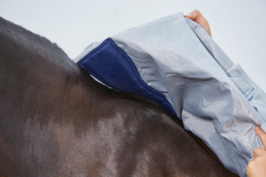 Buy the WeatherBeeta ComFiTec 600D/Mesh II Waterproof Combo Neck Fly Rug | Online for Equine