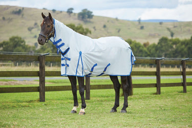 Buy the WeatherBeeta ComFiTec 600D/Mesh II Waterproof Combo Neck Fly Rug | Online for Equine