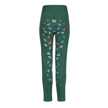 Buy the Shires Tikaboo Green Horse Jodhpurs | Online for Equine