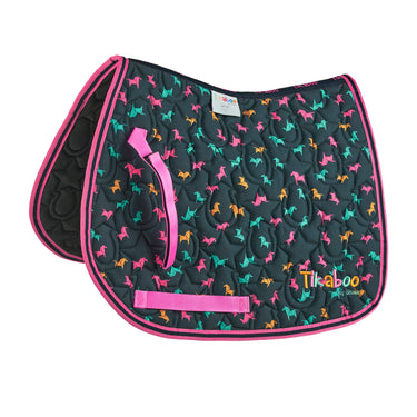 Buy the Shires Tikaboo Pink Horse Saddlepad | Online for Equine