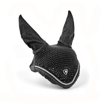 Buy the Shires ARMA Black Classic Fly Hood | Online For Equine