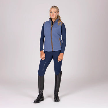 Shires Blue Aubrion Core Fleece Gilet