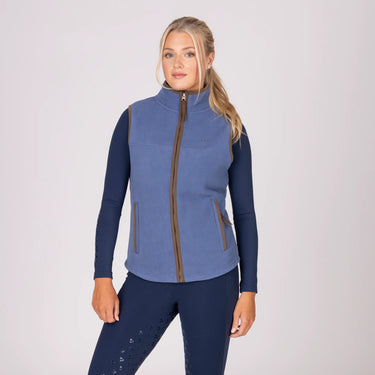 Shires Blue Aubrion Core Fleece Gilet