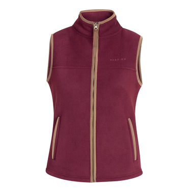 Shires Maroon Aubrion Core Fleece Gilet - Gents