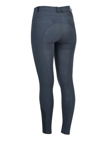 Buy the Dublin Ink Navy Shelby Full Seat Breeches | Online for Equine