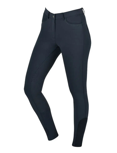 Buy the Dublin Ink Navy Shelby Full Seat Breeches | Online for Equine