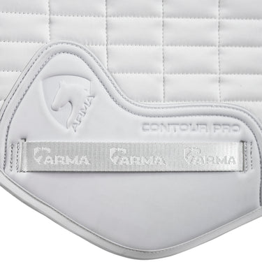 Buy the Shires ARMA White Jump Saddlecloth | Online for Equine