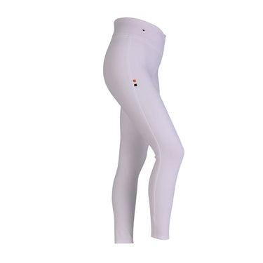 Shires White Aubrion Optima Sport Riding Tights