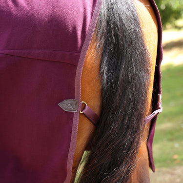 Shires Black Cherry Shires Deluxe Fleece Rug