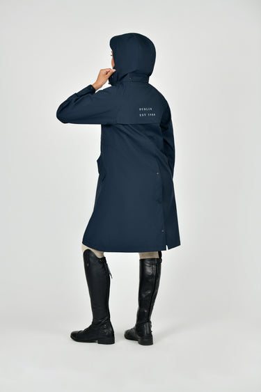 Buy Dublin Navy Rowan Waterproof Riding Coat| Online for Equine