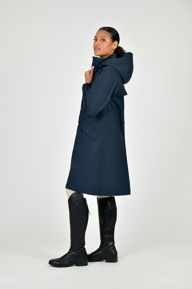 Buy Dublin Navy Rowan Waterproof Riding Coat| Online for Equine
