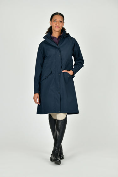 Buy Dublin Navy Rowan Waterproof Riding Coat| Online for Equine