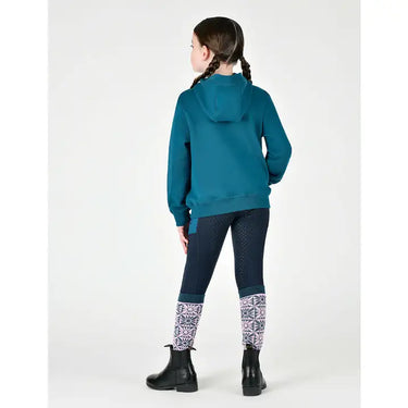 Buy Dublin Legion Blue/Silver Kids Lilah Lurex Logo Hoodie| Online for Equine