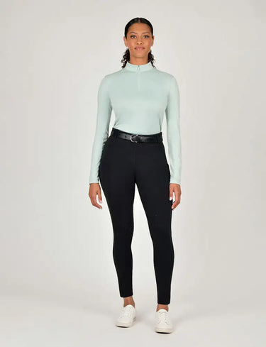 Buy Dublin Black Ladies Thermal Black Riding Tights| Online for Equine