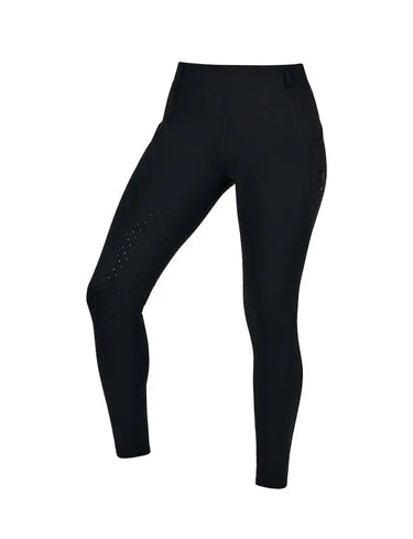 Buy Dublin Black Ladies Thermal Black Riding Tights| Online for Equine