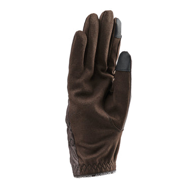 Shires Brown Aubrion Stadium FlexFit Riding Gloves