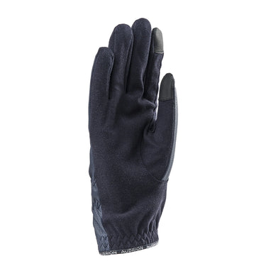 Shires Navy Aubrion Stadium FlexFit Riding Gloves