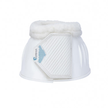 Buy Shires ARMA White Comfort Gloss Over Reach Boots| Online for Equine