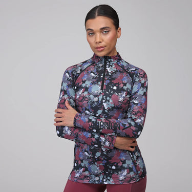 Shires Abstract Aubrion React Ladies Long Sleeve Base Layer