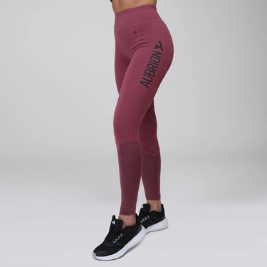 Shires Mauve Aubrion React Ladies Rythm Riding Tights