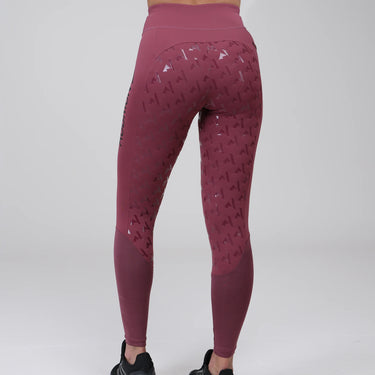 Shires Mauve Aubrion React Ladies Rythm Riding Tights