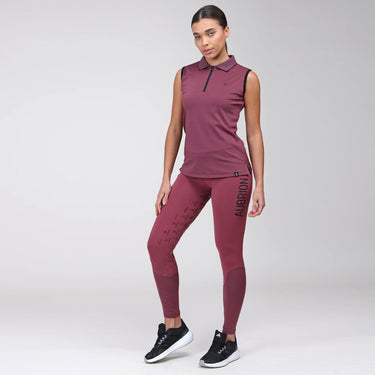 Shires Mauve Aubrion React Ladies Rythm Riding Tights