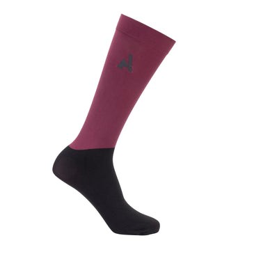 Shires Mauve Aubrion React Adults Unisex Performance Socks