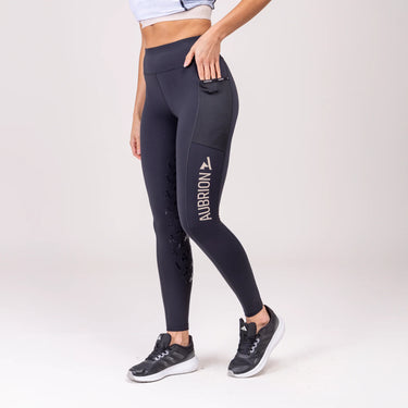 Shires Shadow Aubrion React Ladies Non-Stop Riding Tights