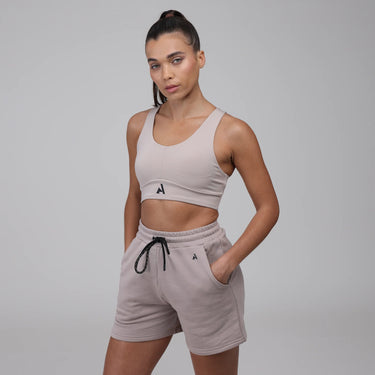 Shires Sand Aubrion React Ladies Sweat Shorts