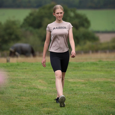 Shires Sand Aubrion React Young Rider Tech T-Shirt