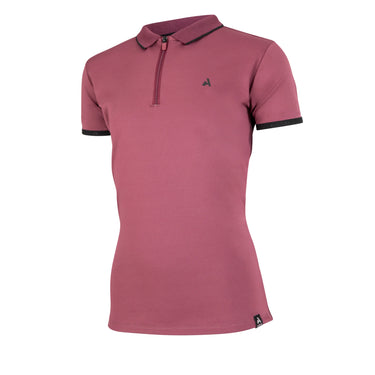 Shires Mauve Aubrion React Young Rider Tech Polo