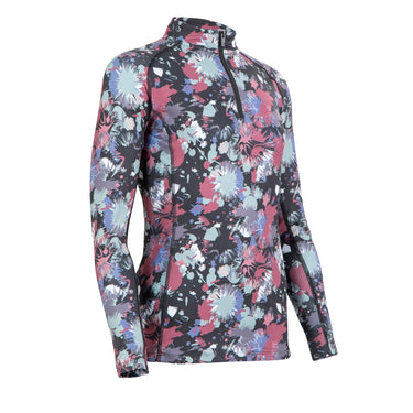 Shires Abstract Aubrion React Young Rider Long Sleeve Base Layer -Young Rider