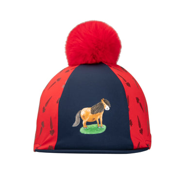 Shires Navy / Red Winnie & Me Hat Silk
